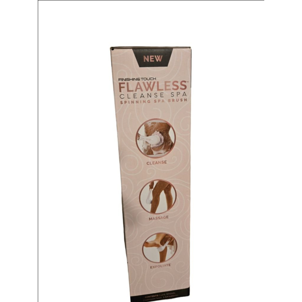 Women's Finishing Touch Flawless Cleanse Spa Spinning Brush New sealed - Picture 2 of 4